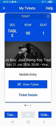 4 x tickets for comedian Jo Koy