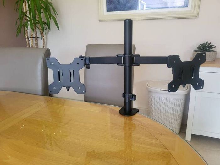 dual pc monitor stand
