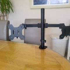 dual pc monitor stand