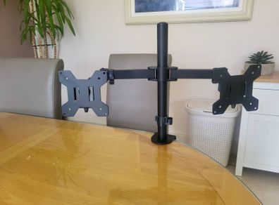 dual pc monitor stand
