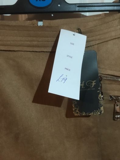 BNWT Suede Mini Skirt