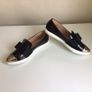 Una Healy Ladies Black and Silver Loafers Eu 39 size 6 Image 2