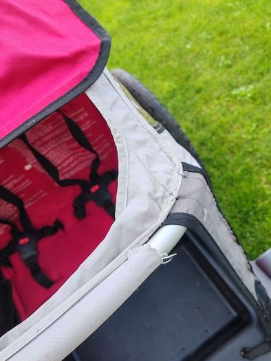 double bike trailer