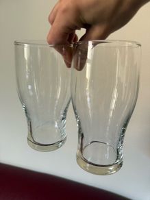 2 pint glasses