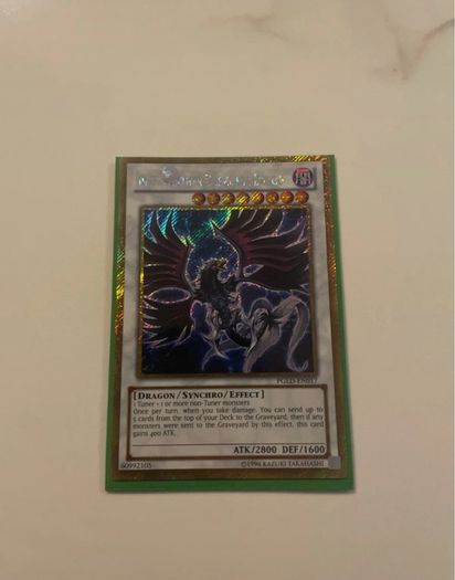 Yugioh card Blackfeather Darkrage Dragon