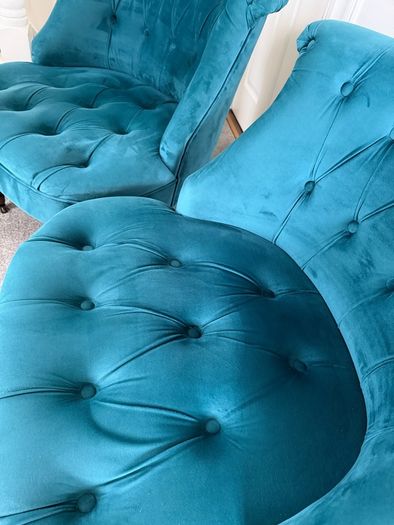 Suede Chair Set