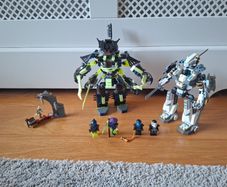 lego ninjago titan mech battle