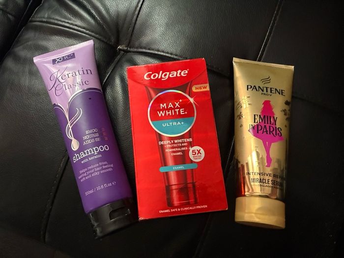 Mixed beauty products