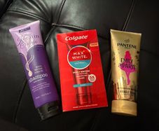 Mixed beauty products