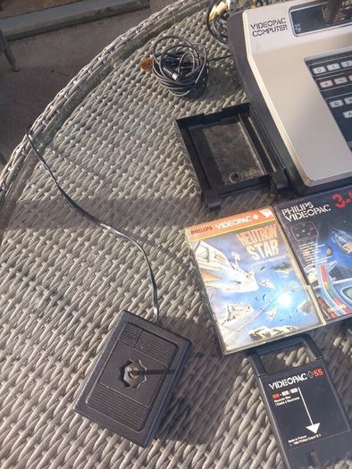 Philips G7000 vintage late 70s console, games, D18
