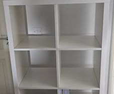Ikea KALLAX shelfing units x2