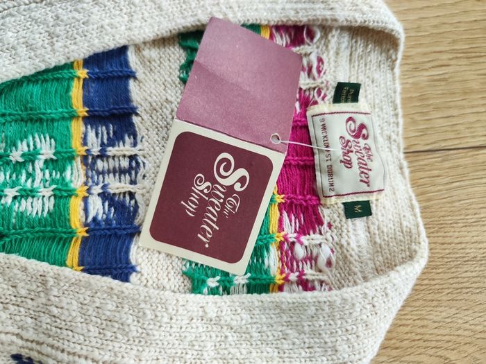 cardigan size M from the sweater shop wicklow floral design