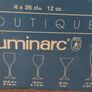 Luminarc Boutique French glasses x 12 Image 6