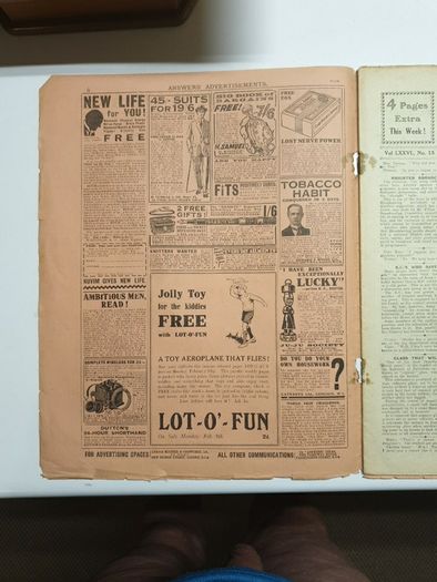 2 Rare Orig Copies Society Magazines