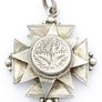 Antique Silver Fob Pendant Image 2