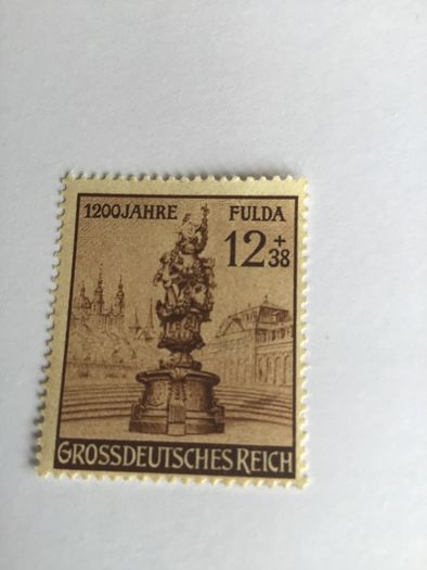 Genuine WW2 German stamp