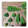 New Model Trees Pack J: ( Hornby Bachmann MicroScalextric wargames Scenic Lima Scalextric ) Image 2