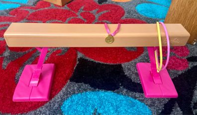 Barbie gymnast set
