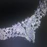 Bridal Necklace and matching Earrings Image 3