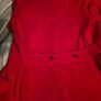 Red knit Long Cardigan or Jacket/Coat Image 3