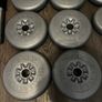 Dumbbells and york weight plates set Image 2