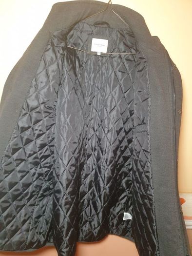mens stanley adams Charcoal 4 pocket winter coat Size XL chest 46-48 inch