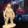 3D Printed Firefighter Figurine Image 6