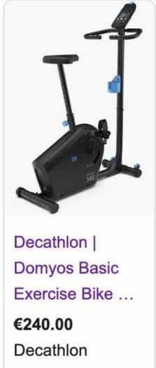 Domyos 140 Home Static Exercise Bike
