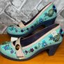 Miss L-Fire Ladies Gem Stone Decorated High Heels UK5 EUR38 Image 5