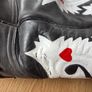 Sendra Vintage Hand-Painted Black Leather Cowboy Boots UK 6 Image 6