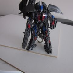 Transformers Optimus Prime Figure Keyring
