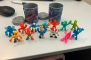 Mutant Mania Action Figures With Mutantade Brutal Beasts Juice Can