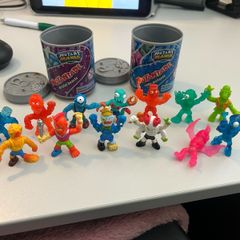 Mutant Mania Action Figures With Mutantade Brutal Beasts Juice Can