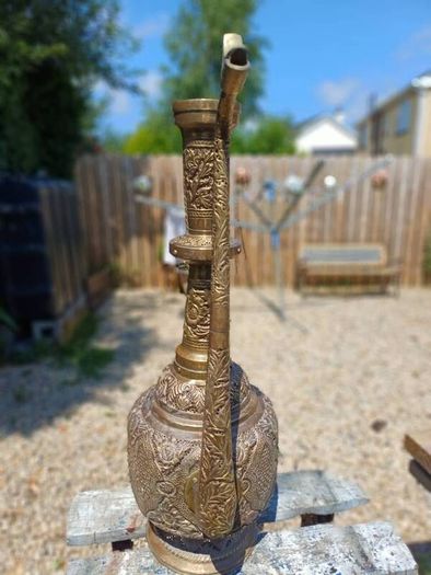 Large Antique Brass Ewer