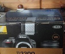 Nikon D3300 AF-P 18-55 VR kit(16 Shutter Acutations)