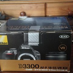Nikon D3300 AF-P 18-55 VR kit(16 Shutter Acutations)