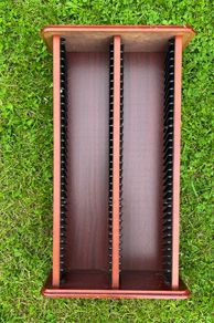 Wooden CD rack