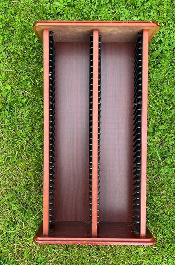 Wooden CD rack
