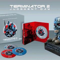 Terminator 2 Judgement Day Blu-Ray 4K UHD 30th Anniversary Endo Skull-