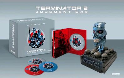 Terminator 2 Judgement Day Blu-Ray 4K UHD 30th Anniversary Endo Skull-