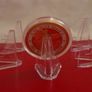 Medal / badge / coin display stands . Lot of (10) Image 3