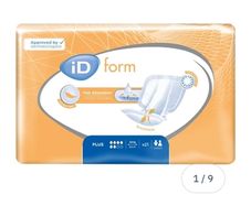 ID form shaped incontinence pads