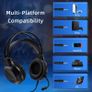 DOBE Wired Stereo Headphone Gaming Headset Mic PS4 Xbox One Nintendo Switch Image 2