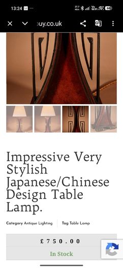 Table lamps Vintage