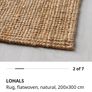 IKEA Lohals rug 2m x 3 Image 5