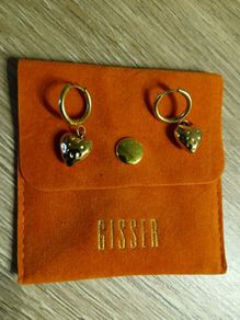 New Pair of Stainless Steel Earrings