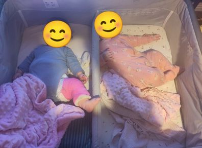 Twin ChiccoNext2Me Baby Crib