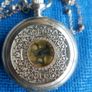 Vintage Smooth Quartz Pocket Watch Image 3