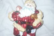 Christmas Santa ornament