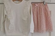 Girls sweat and tutu 3-4 yrs